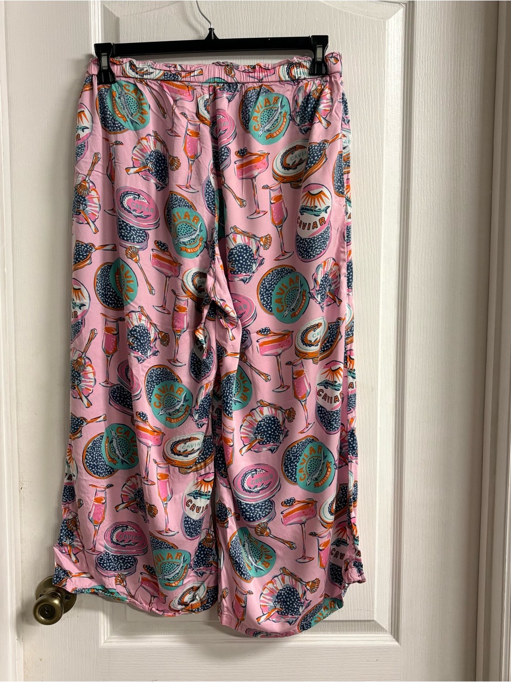 Printfresh Pink Pajama Set with Drink & Dessert Motif - Picture 11 of 11